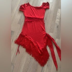 Red dress size S/M